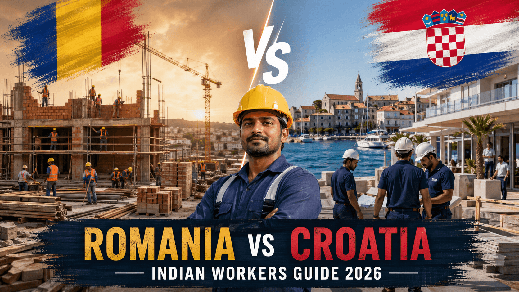 Romania vs Croatia for Indian Workers: Which EU Country to Choose in 2026?